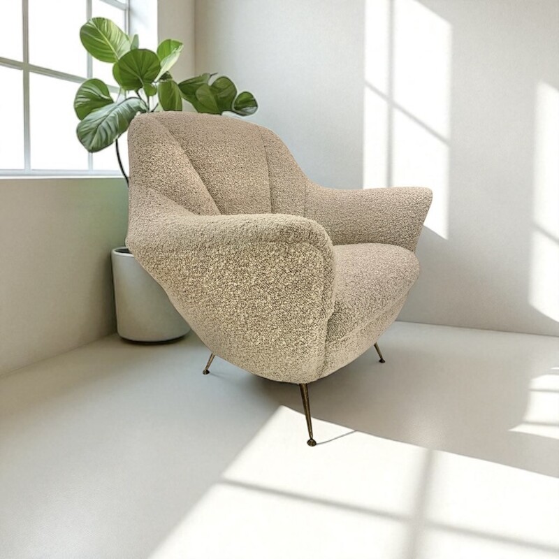S 315 JD/RC restored armchair att. to Parisi, circa 1950 - 1960
