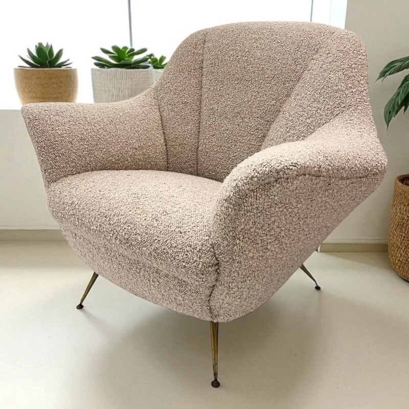 S 315 JD/RC restored armchair att. to Parisi, circa 1950 - 1960