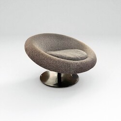 S 328 CW grey seat by Manzoni and Tapinassi for Arkeetipo