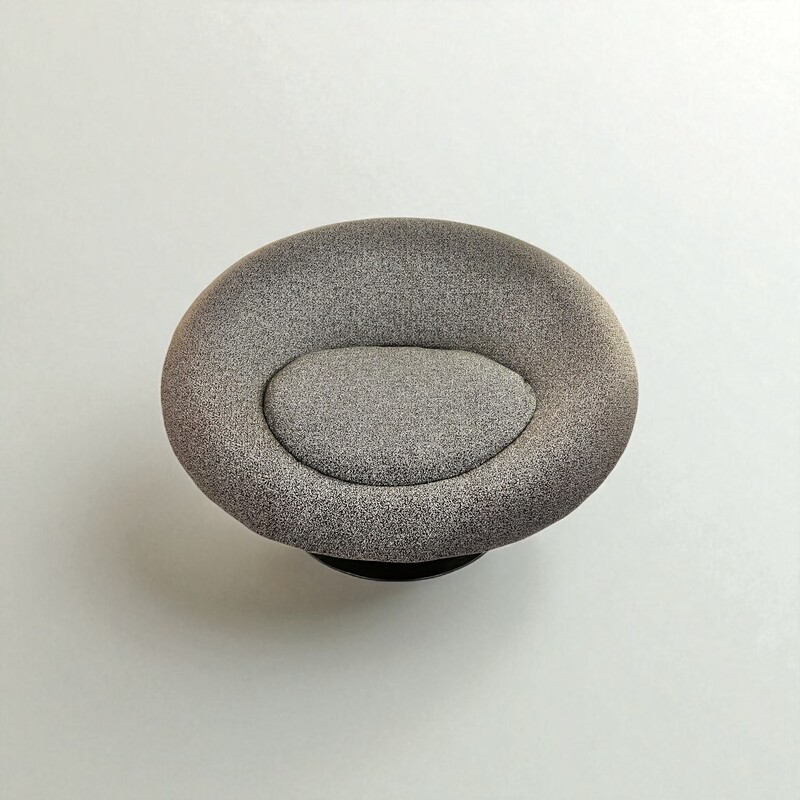 S 328 CW grey seat by Manzoni and Tapinassi for Arkeetipo