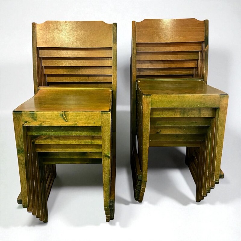 S 331 DAN stackable chairs by Sven Markelius, Sweden 