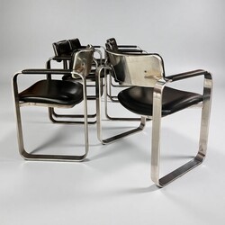 S 351 FL Silver chair by Eero Arnio, design 1968( 12 in stock )