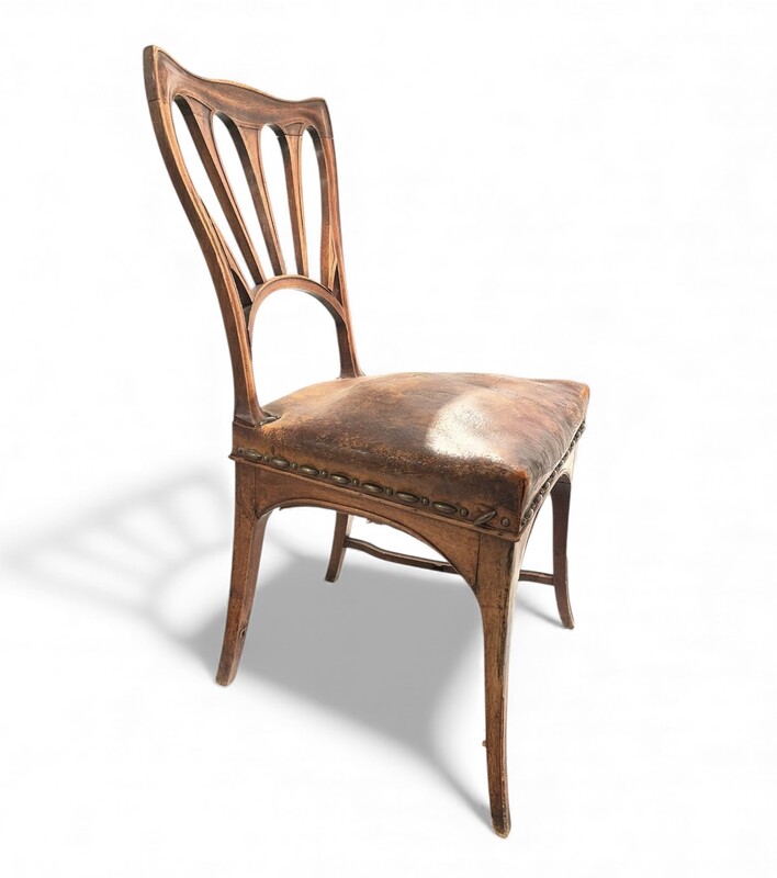 S 366 OB art nouveau chair, circa 1900