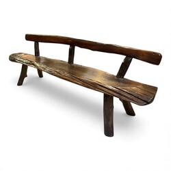 S 373 CY large wood bench 