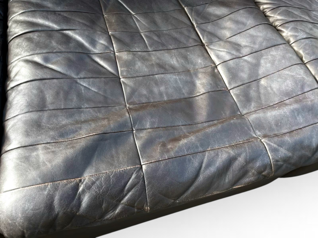 S 379 JC Leather modular sofa by Cor 1970s