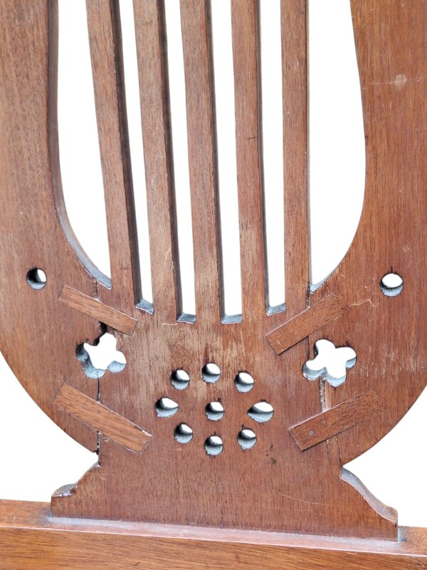 S 382 APO pair of neoclassical empire chairs by Jacob- Desmalter, XIX century 