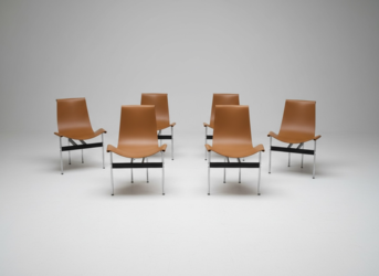 S 383 AG 6 Chairs ICF De Padova 