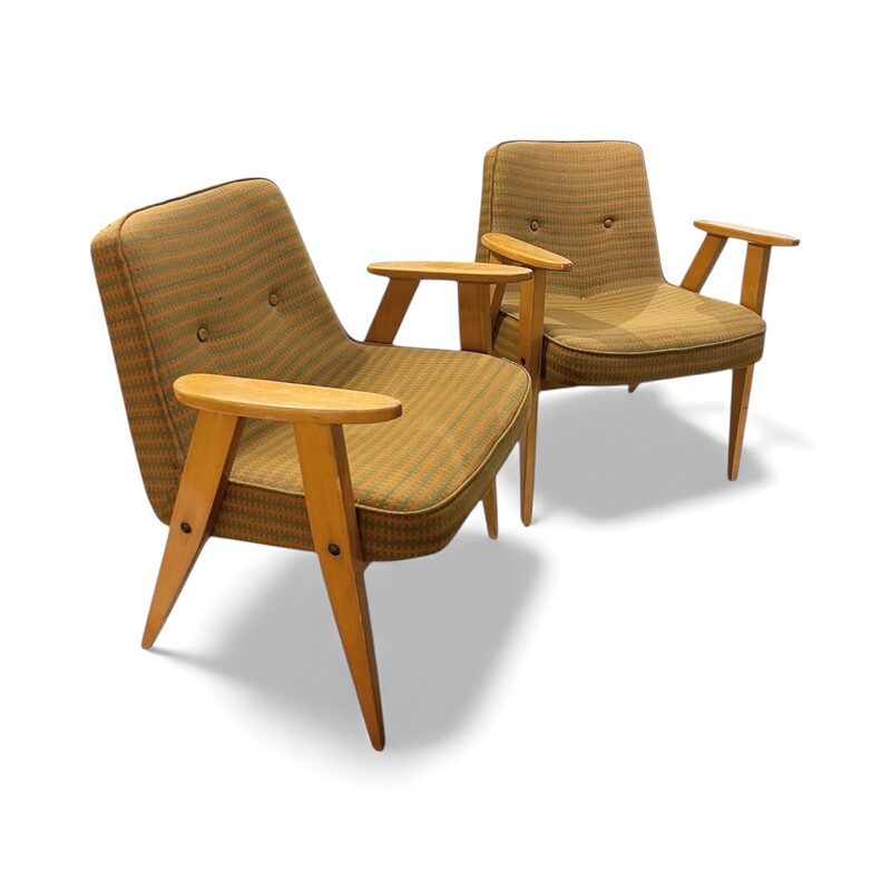 S 384 TH pair of JOSEF CHIEROWSKI armchairs