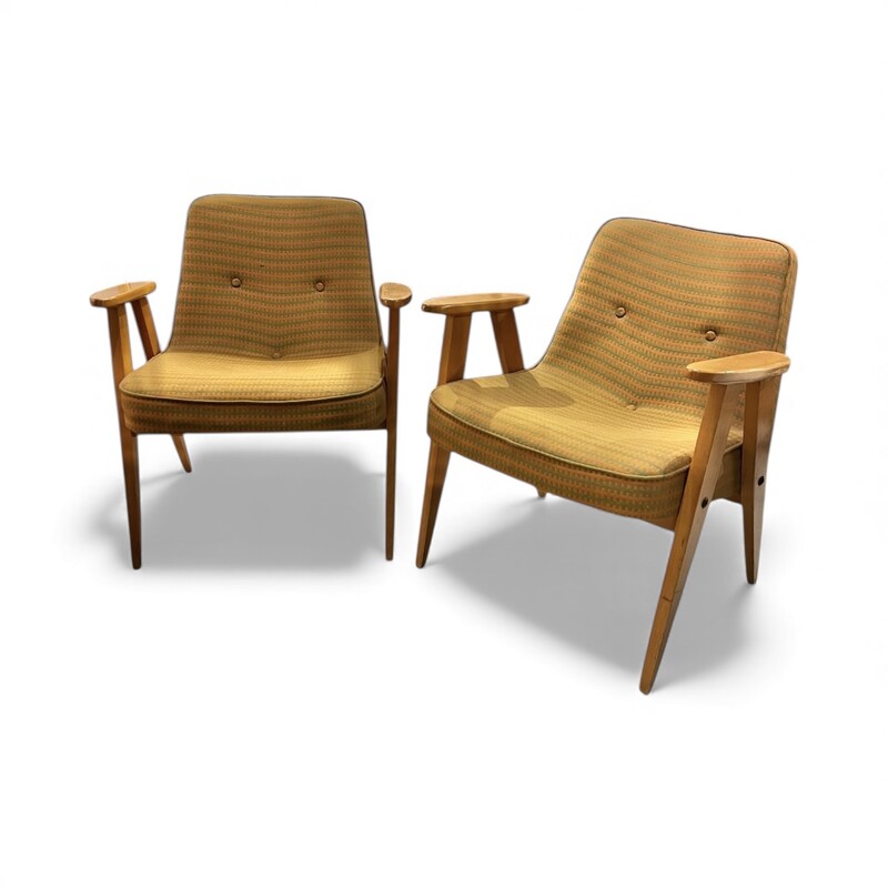 S 384 TH pair of JOSEF CHIEROWSKI armchairs