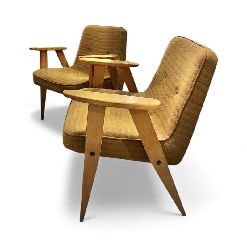 S 384 TH pair of JOSEF CHIEROWSKI armchairs