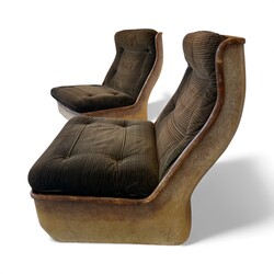 S 385 SC pair of fiberglass seats for Airborne