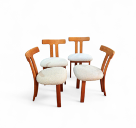 S 391 JC Set reupholstered T-Chairs 
