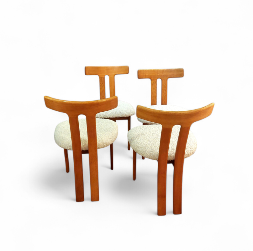 S 391 JC Set reupholstered T-Chairs 