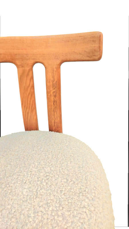 S 391 JC Set reupholstered T-Chairs 