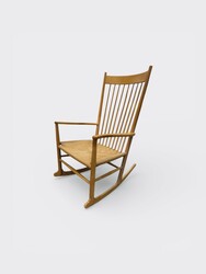 S 392 AG Hans Wegner rocking chair J16