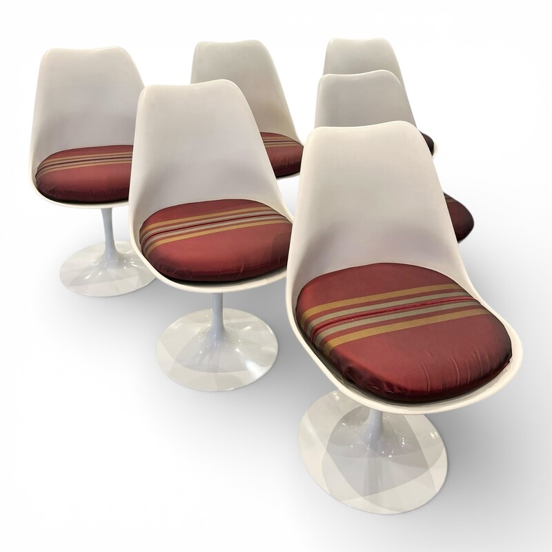 S 401 APO set of 6 tulip chairs by Eero Saarinen for Knoll