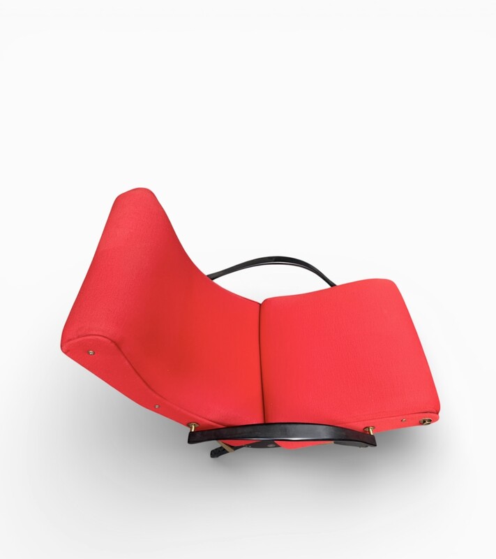 S 405 AG P40 lounge Chair O. Borsani for tecno 1st and original ed. 