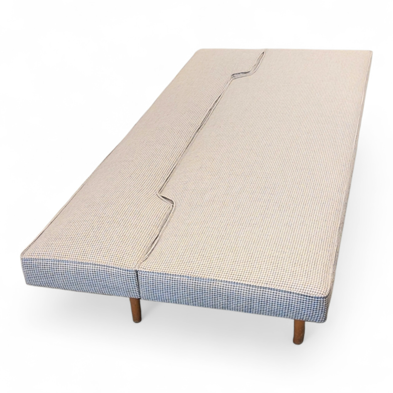 S 406 JC Ajustable sofa daybed 1960s,  new upholstery