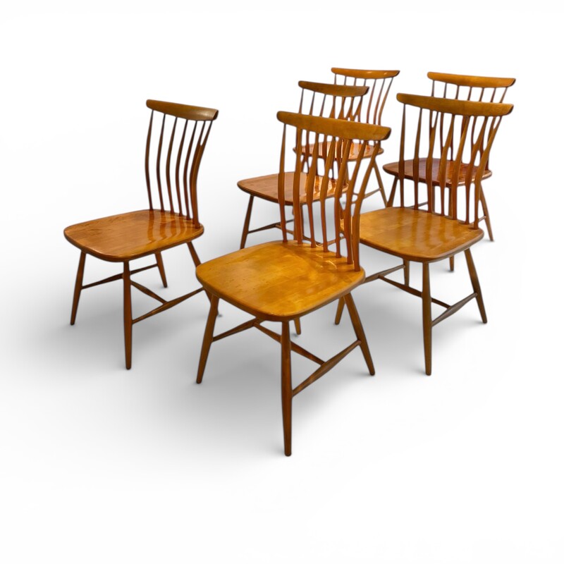 S 407 AG set of 8 Akerblom chairs, Sweden 