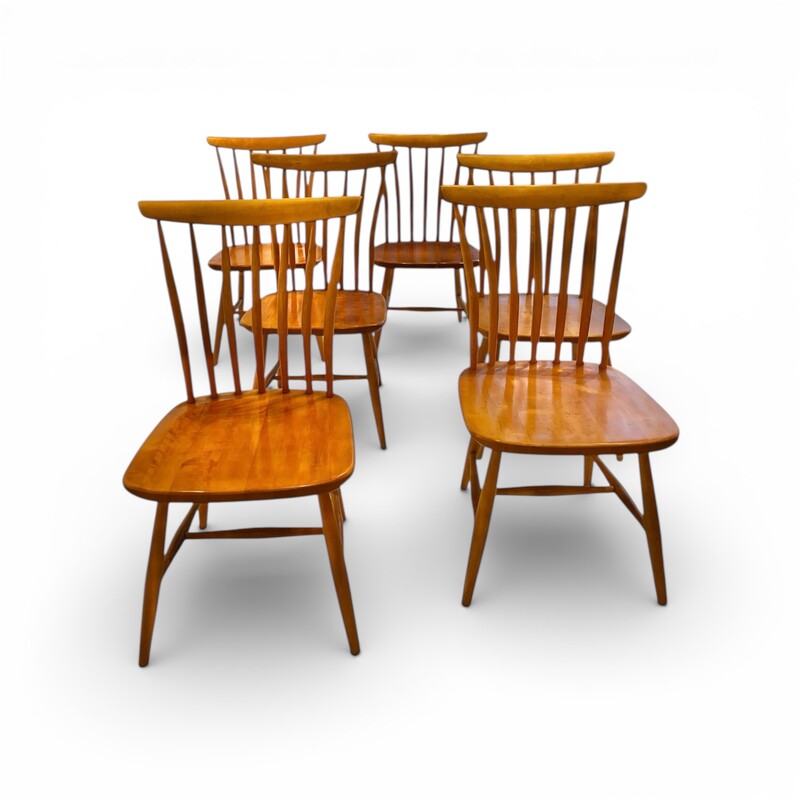 S 407 AG set of 8 Akerblom chairs, Sweden 