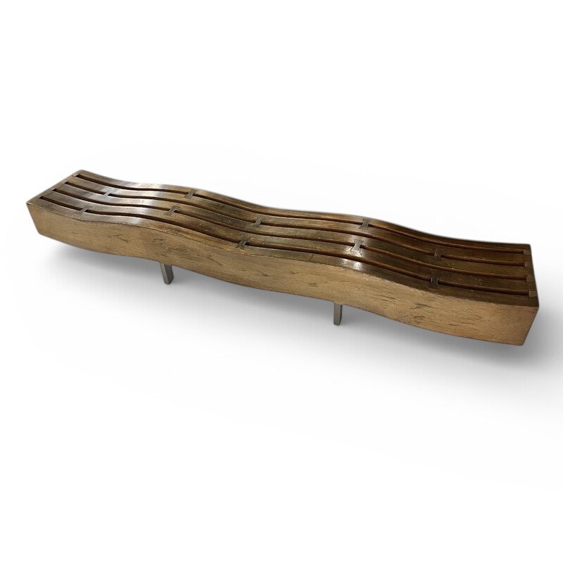 S 408 RD Wood bench, circa 1980