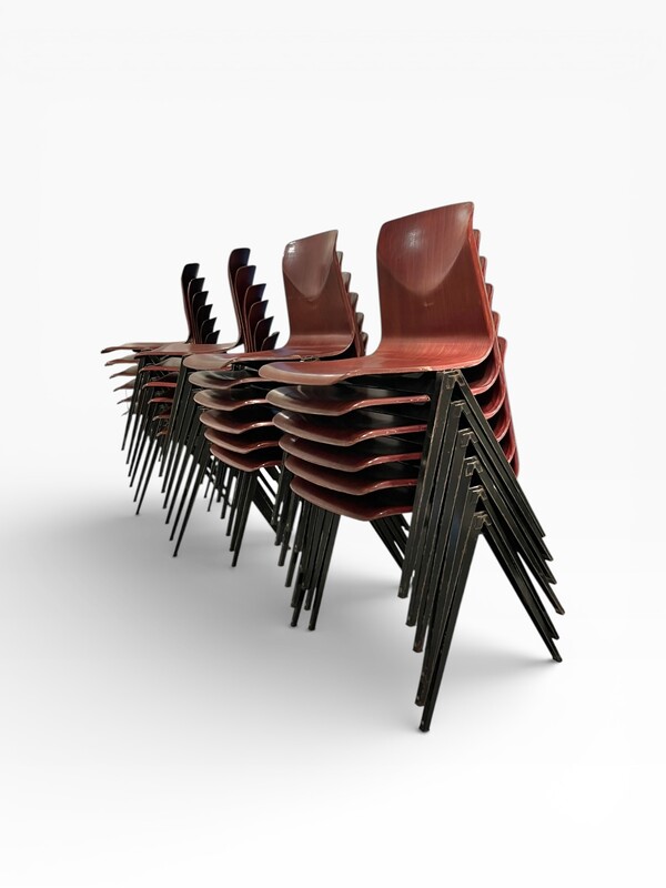 S 501 OB stackable chairs, 1960’s 