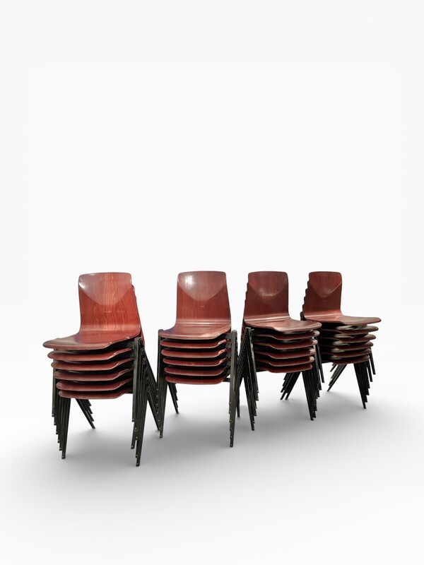 S 501 OB stackable chairs, 1960’s 