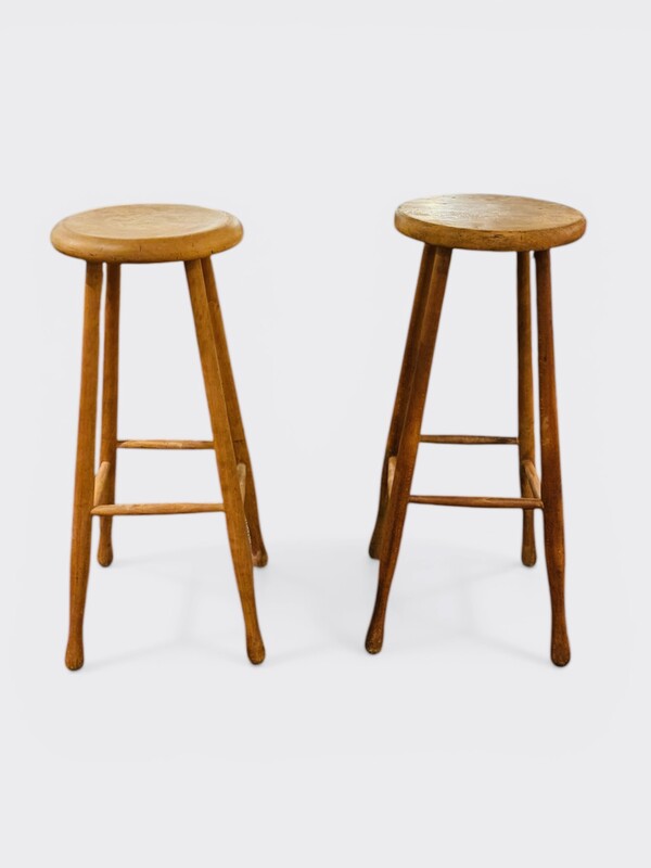 S 524 AG 2 pinewood barstool 1960
