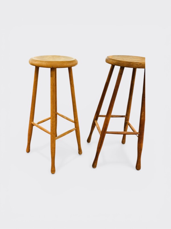 S 524 AG 2 pinewood barstool 1960