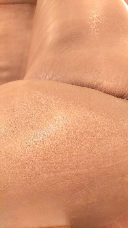 S 525 JC Bufalo leather 3 seater sofa DS47 by Desede 1980s 