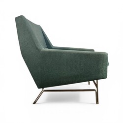 S 531 RP Green fabric armchair, 1960’s