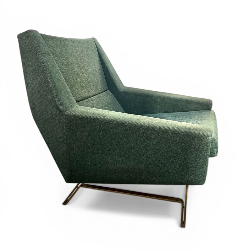 S 531 RP Green fabric armchair, 1960’s