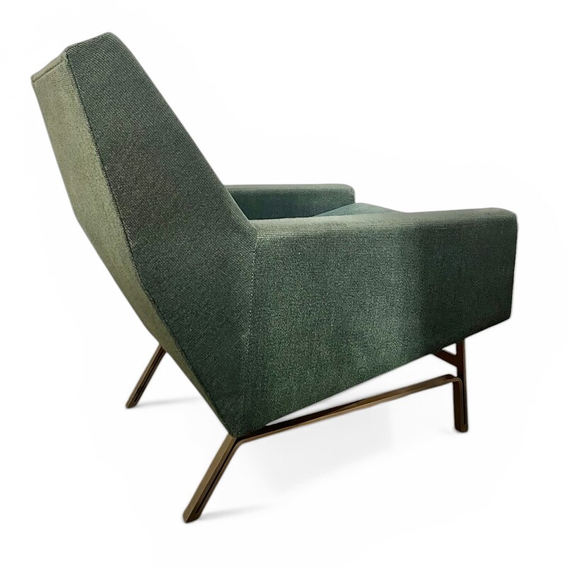 S 531 RP Green fabric armchair, 1960’s