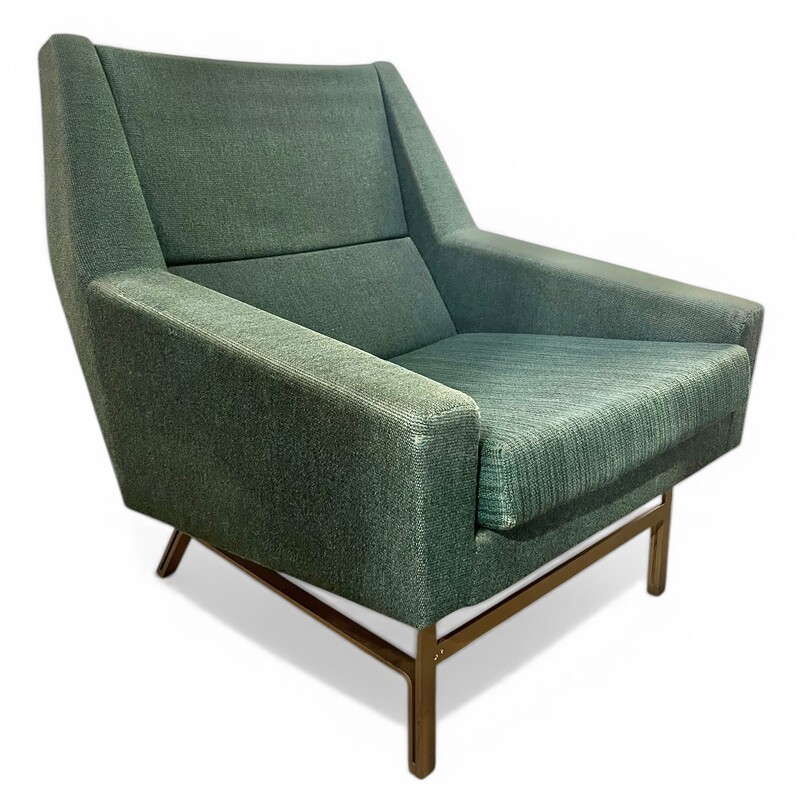 S 531 RP Green fabric armchair, 1960’s