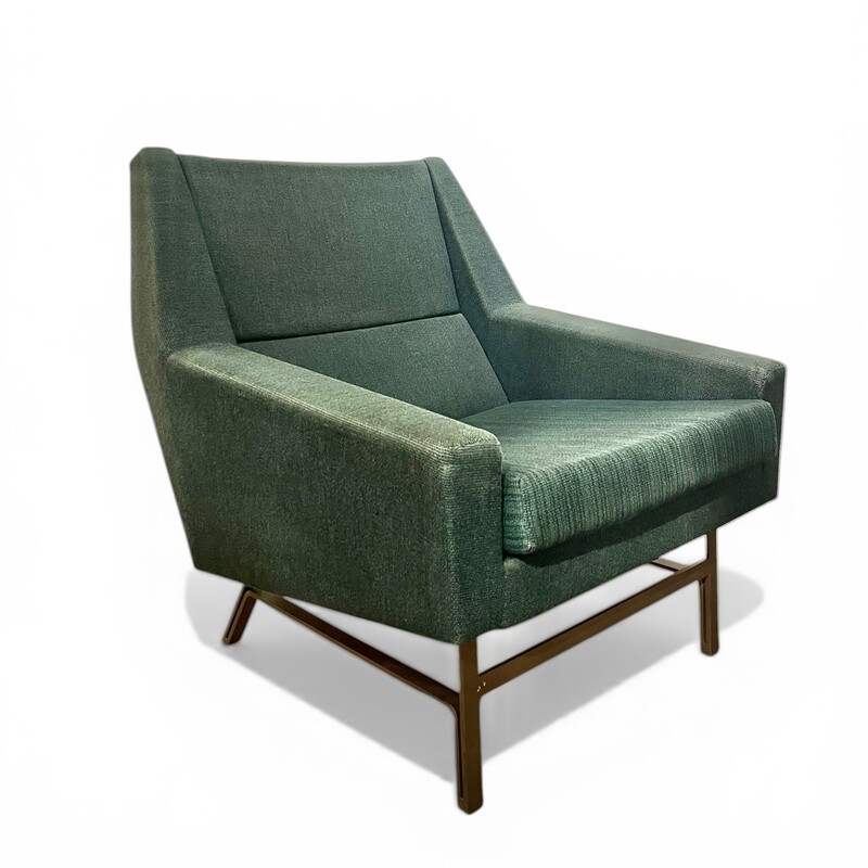 S 531 RP Green fabric armchair, 1960’s