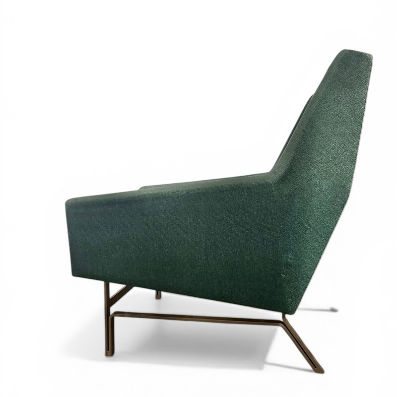 S 531 RP Green fabric armchair, 1960’s