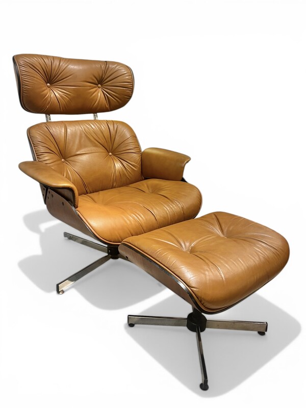 S 543 JB Plycraft / Selig USA Lounge Chair Inspired by the Eames Lounge Chair 1960s