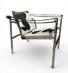 S 553 RD LC1 armchair by Le Corbusier, Cassina 1970’s