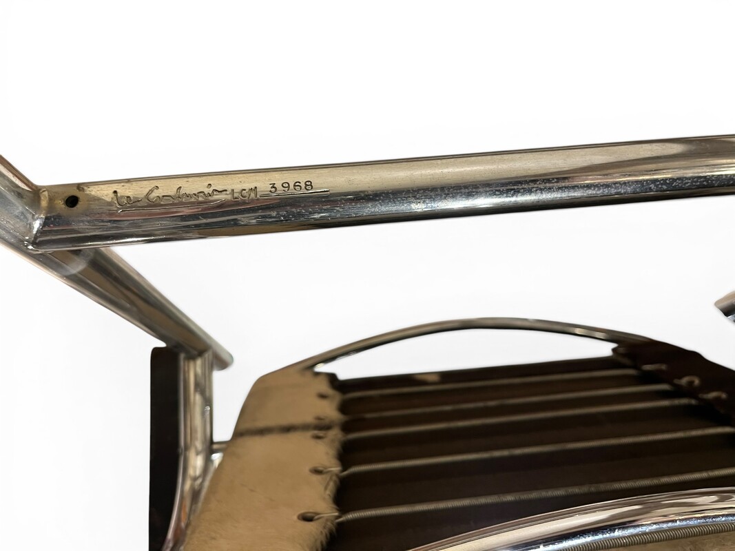 S 553 RD LC1 armchair by Le Corbusier, Cassina 1970’s