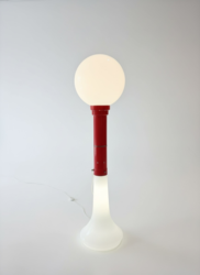 S 561 AG  Lampfloor by Carlo Nasson for mazzega 