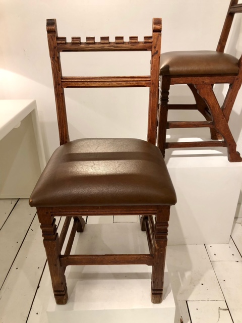 s 776 ob pair of paul hankar chairs