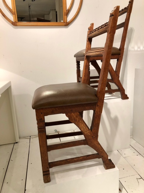 s 776 ob pair of paul hankar chairs