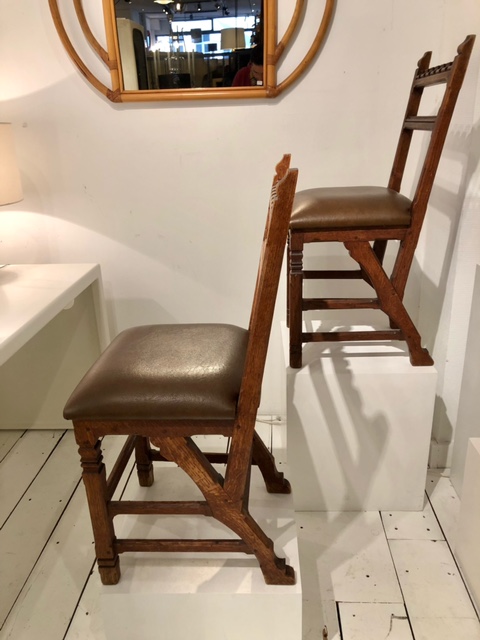 s 776 ob pair of paul hankar chairs