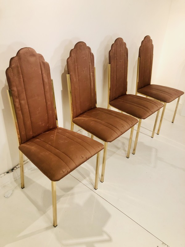 S 798 set of 4 chairs Alain Delon for Ligne Roset, 1980´s
