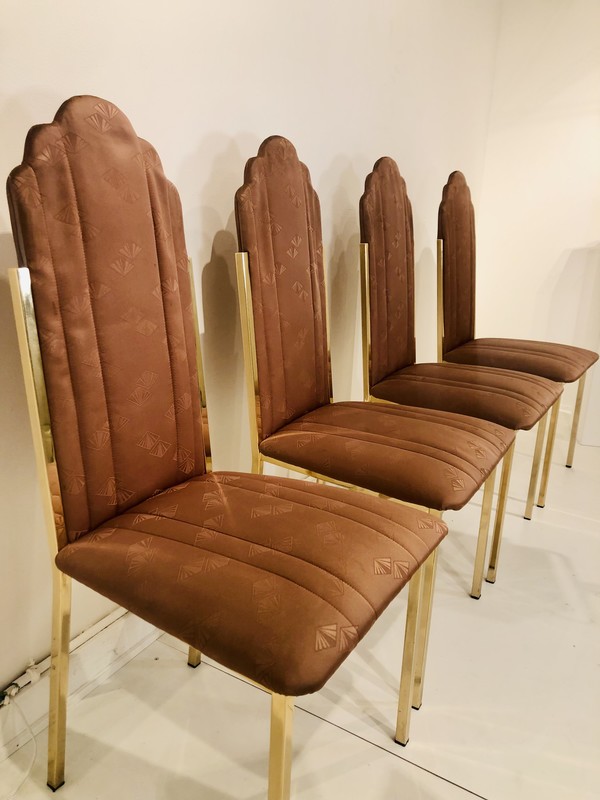S 798 set of 4 chairs Alain Delon for Ligne Roset, 1980´s