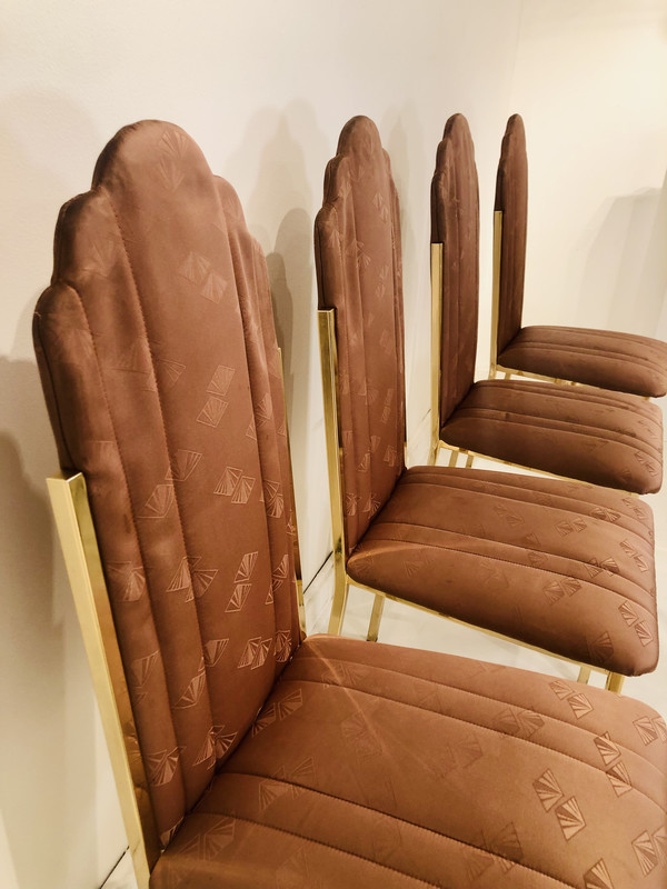 S 798 set of 4 chairs Alain Delon for Ligne Roset, 1980´s