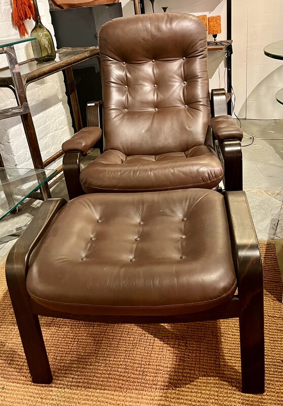 Swedish leather recliner chairs deals