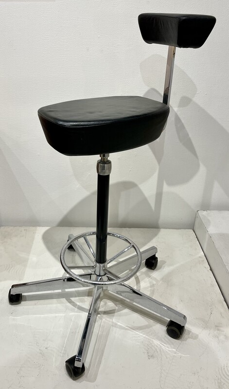 S 956 AG/AV set of 4 Perch stool by George Nelson for Vitra