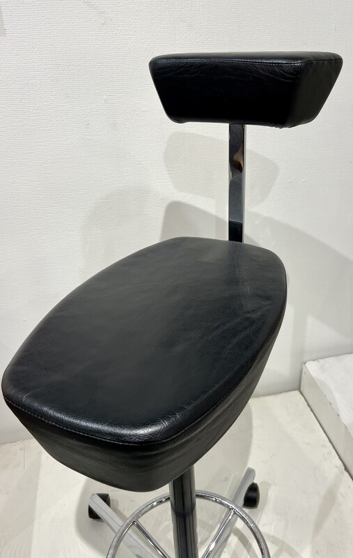 S 956 AG/AV set of 4 Perch stool by George Nelson for Vitra