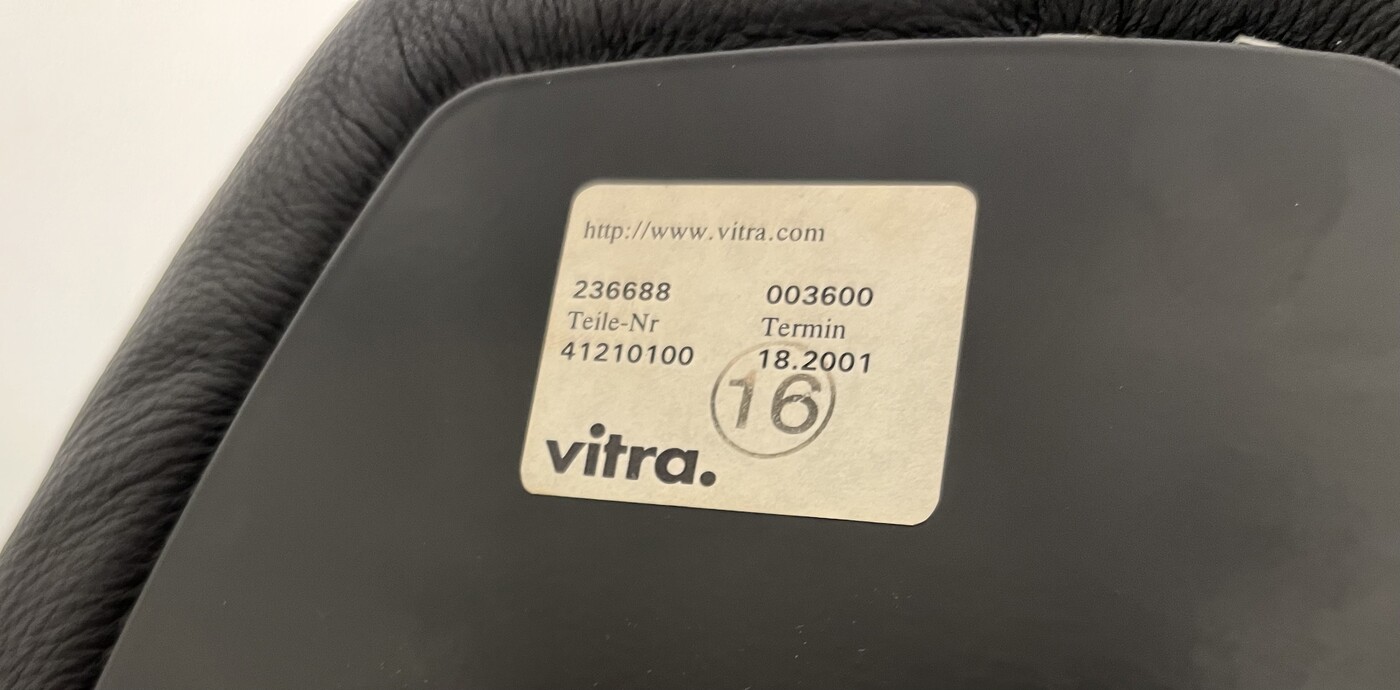 S 956 AG/AV set of 4 Perch stool by George Nelson for Vitra